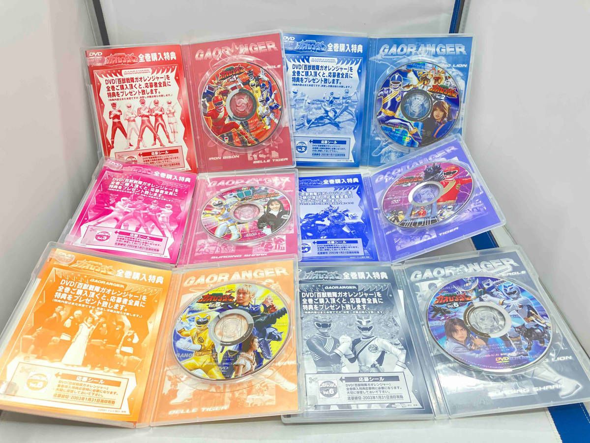 DVD 【※※※】[全12巻セット]百獣戦隊ガオレンジャー 1~12 - メルカリ
