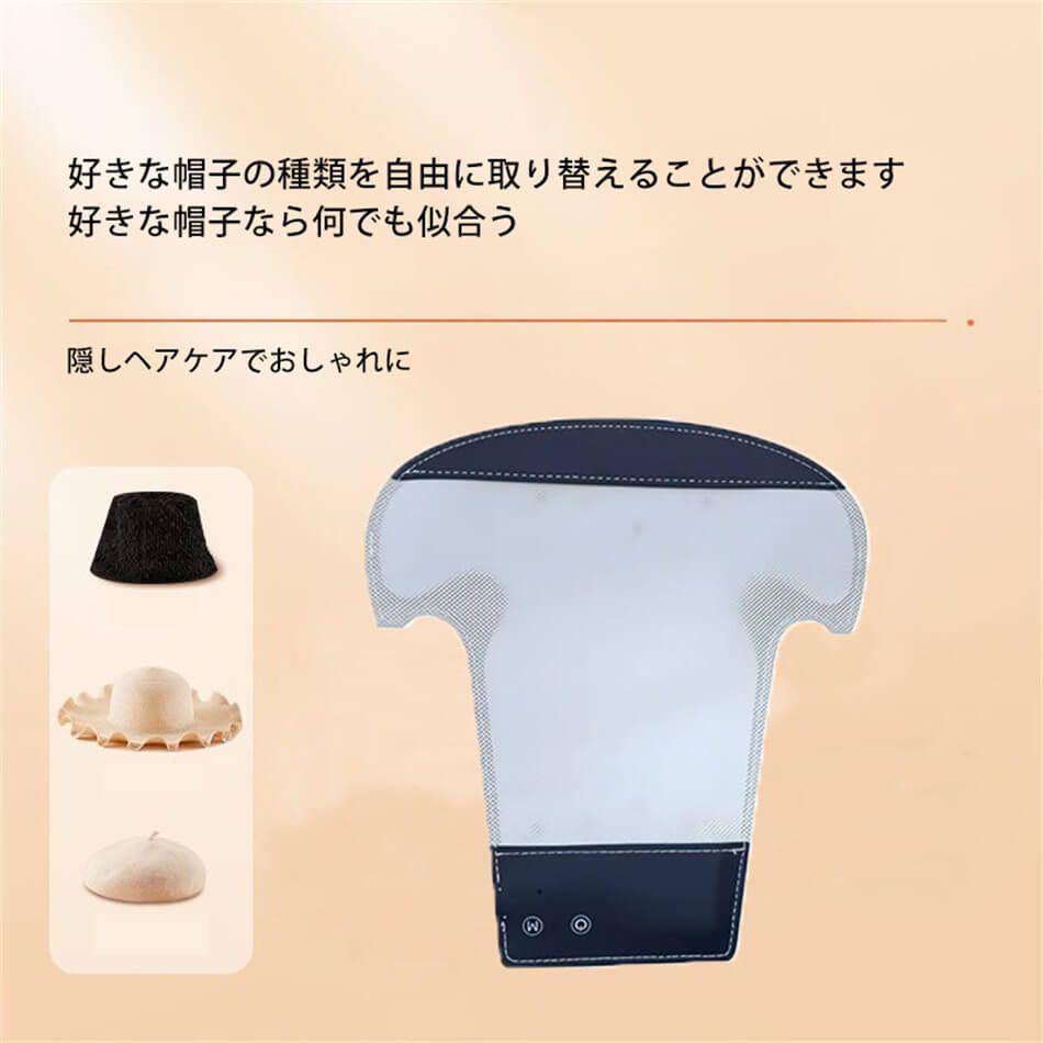 育毛ヘルメット　LED キャップ 楽天市場】育毛キャップ 赤色 led 育毛 180pcsランプビーズ 赤色
