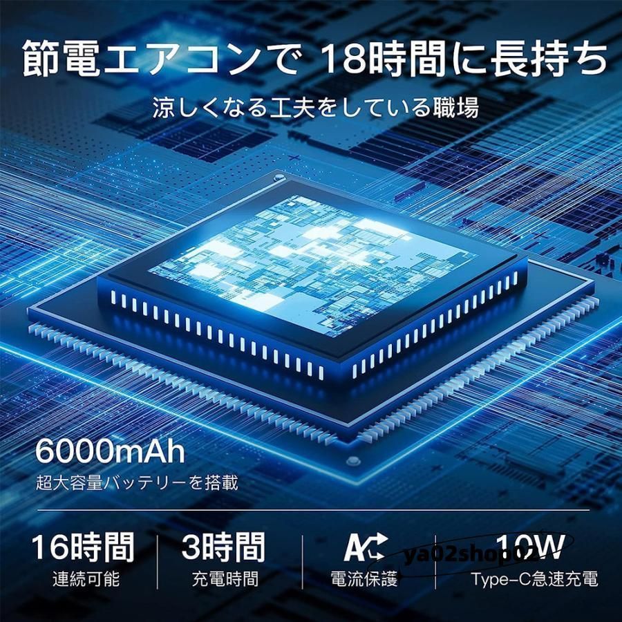 ネッククーラー 扇風機