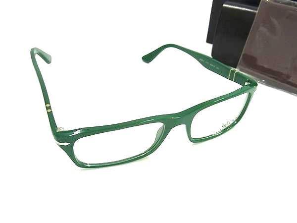 Persol ペルソール 3050-V 1171 めがね メガネ 眼鏡 メンズ レディース グリーン系 BN5434