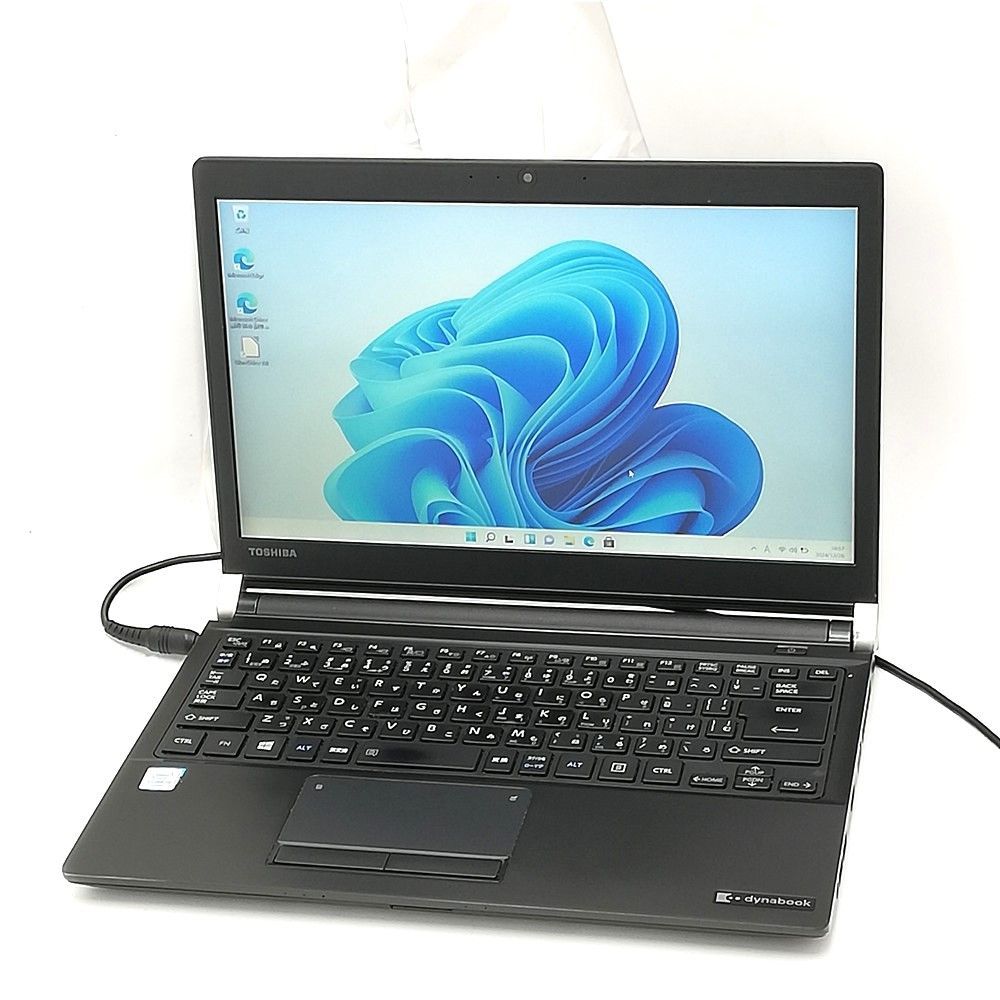 送料無料 保証付 高速SSD 13.3型 ノートパソコン 東芝 R73/F 中古良品