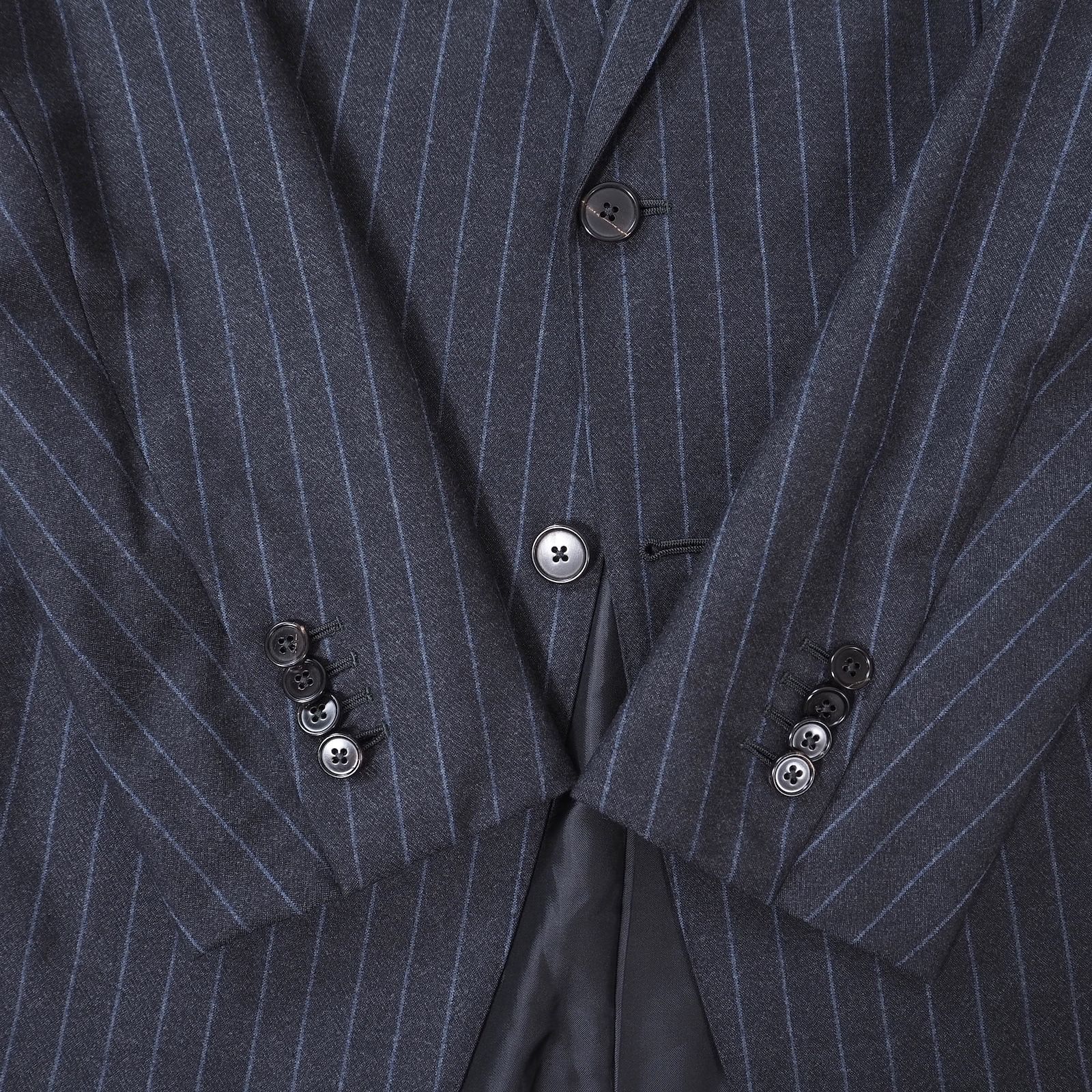 美品 エルメネジルドゼニア Ermenegildo Zegna スミズーラ ウール 