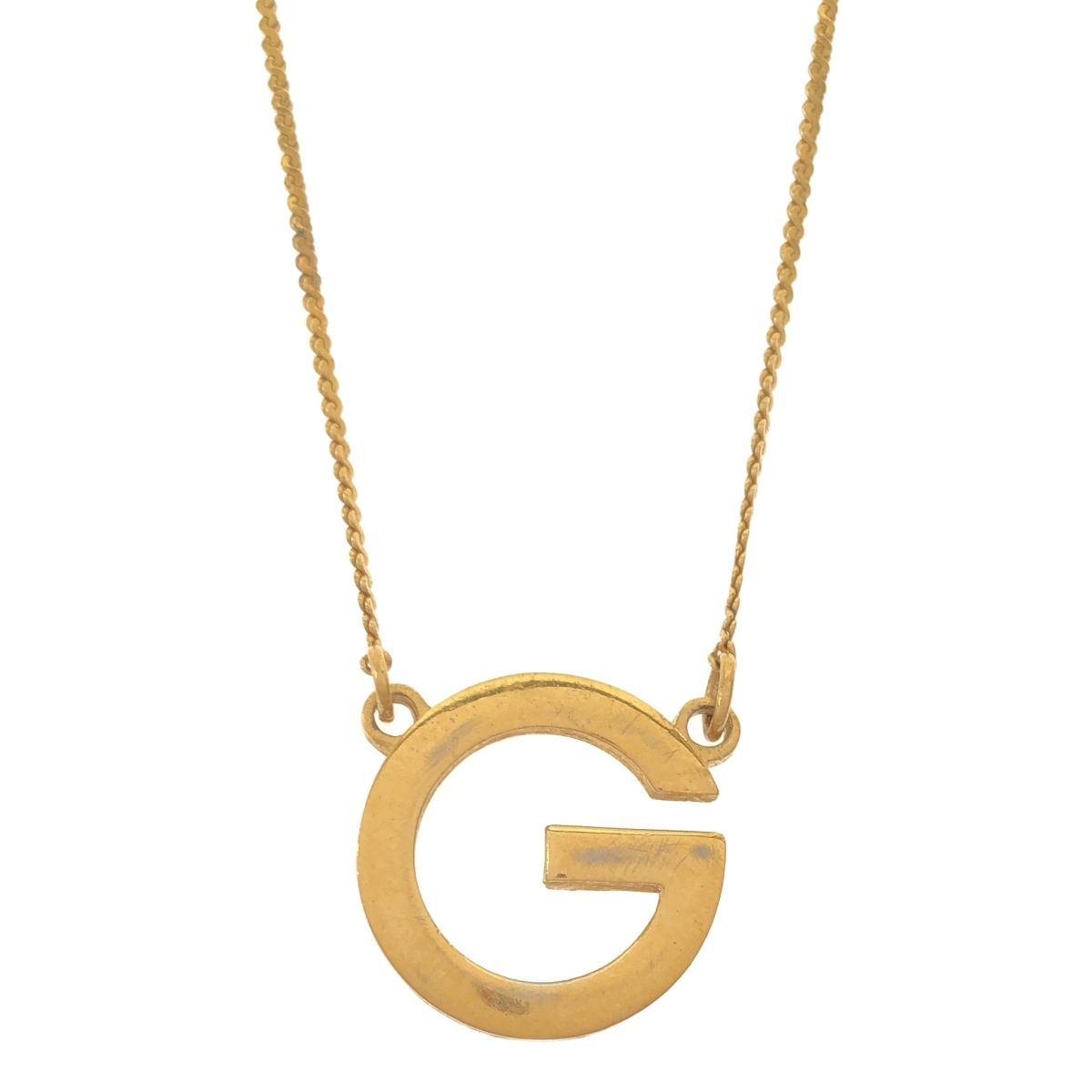 GIVENCHY ジバンシィ ネックレス Gロゴ OLD G LOGO ヴィンテージ