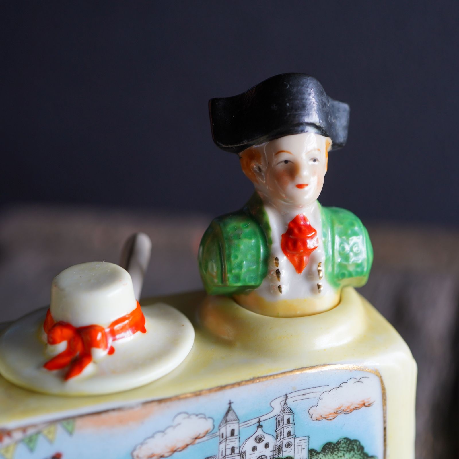 1950 s メキシコ闘牛ソルト-ペッパー ヴィンテージ ビンテージ ガレージ コレクション アメリカ雑貨