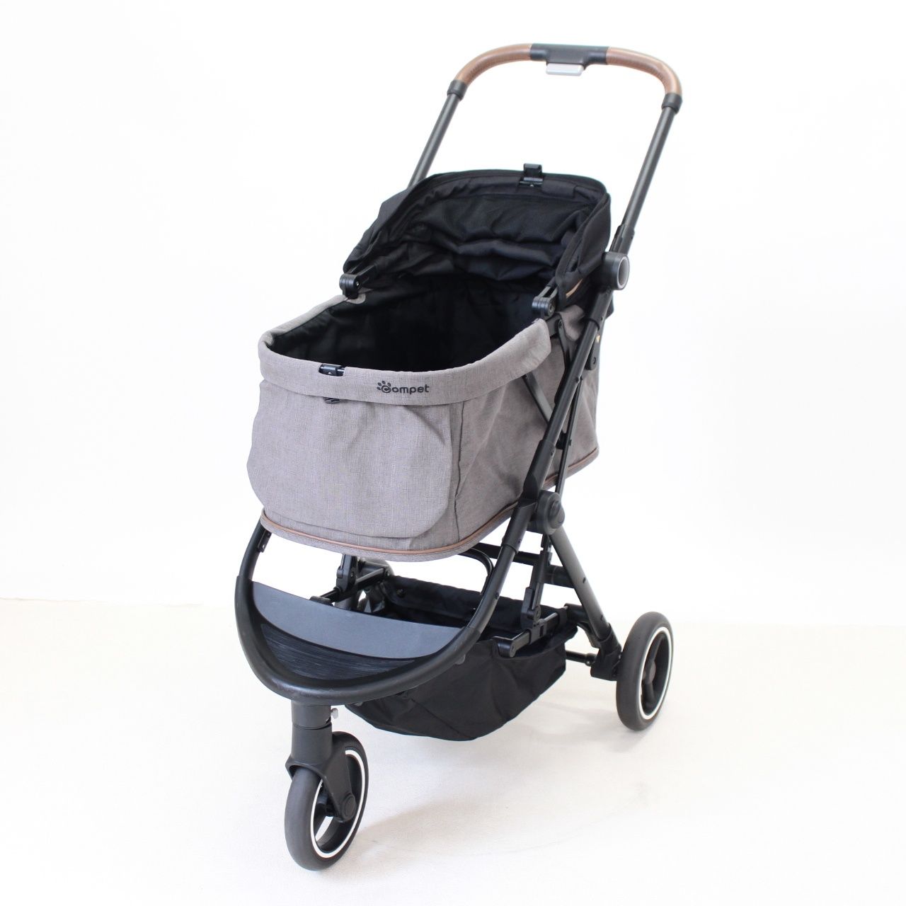 コンビ ペット用カート ルルテイル combi-lulutail2025-rto-bk マウナロアブラック×グレージュ 可 C