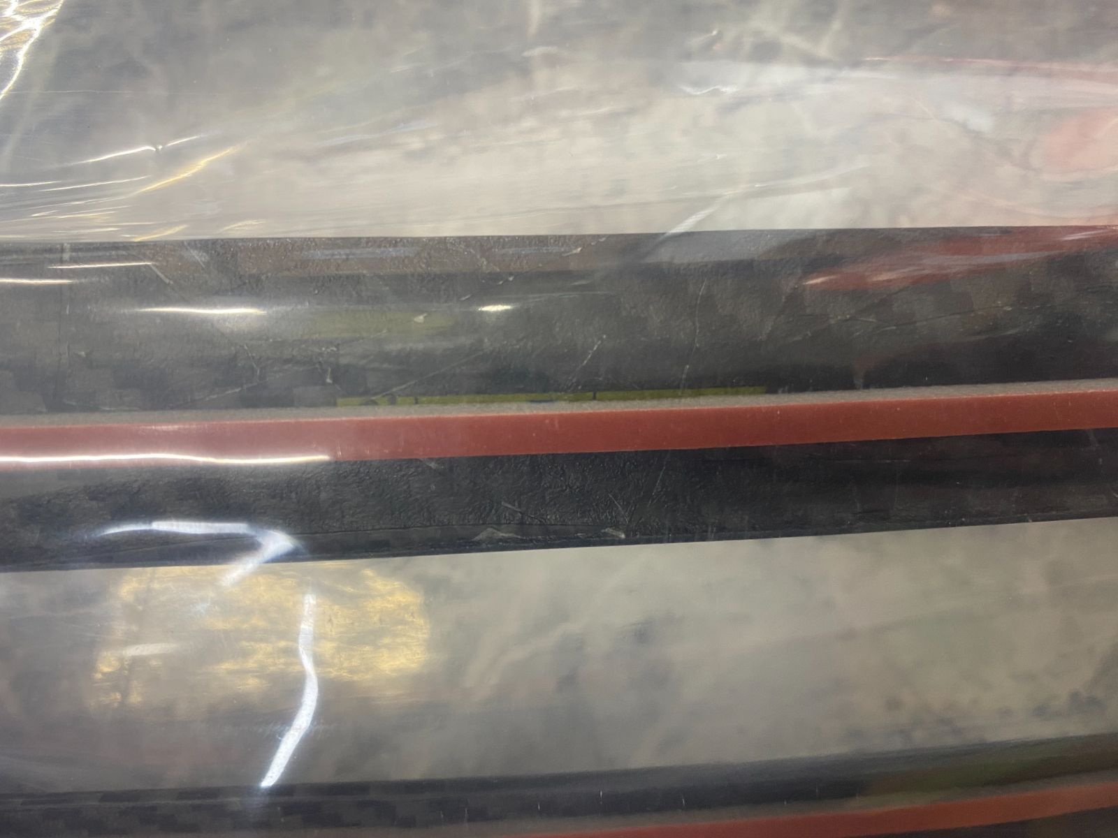 ドライカーボン製インナースカッフプレートカバー ST553