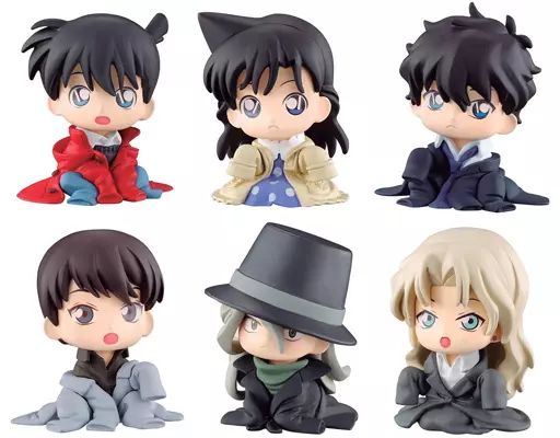 トレーディングフィギュア 全6種セット 名探偵コナン ちぢませ隊6