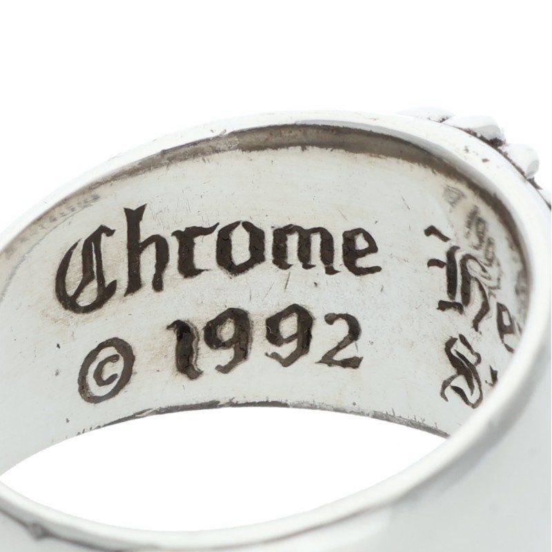 クロムハーツ FLRL CRS フローラルクロス シルバーリング メンズ 23.5号 WWW_SHINETEETH_COM