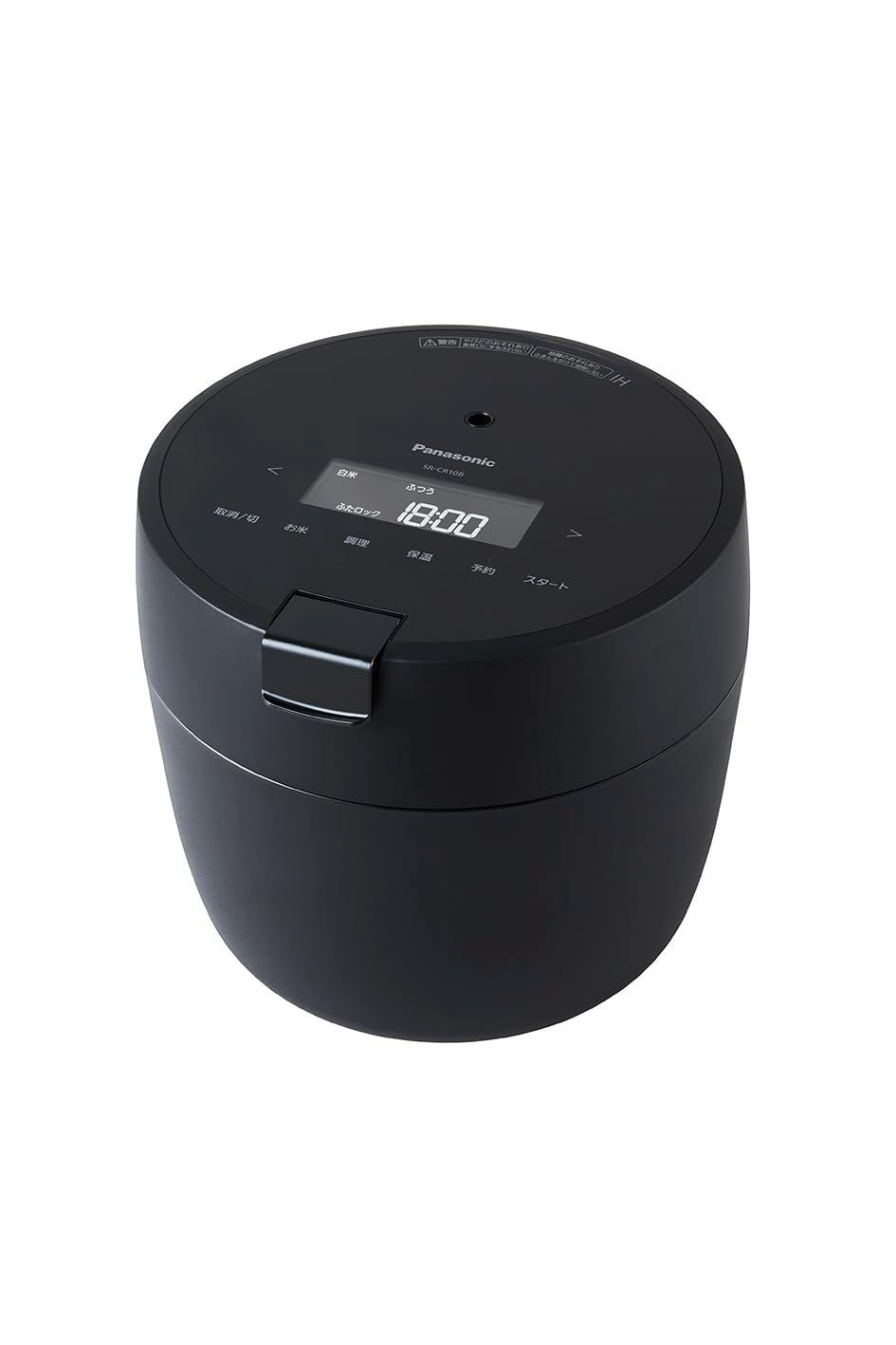 パナソニック 炊飯器 5合 圧力IH 新生活 一人暮らし コンパクトサイズ 自動調理鍋 無水調理|低温調理 ふた食洗機対応 ブラック SR-CR10B-K