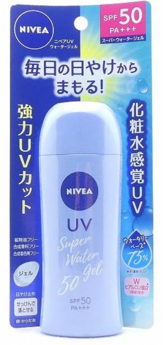 ニベアサン プロテクトウォータージェル SPF50 80gx3個セット 