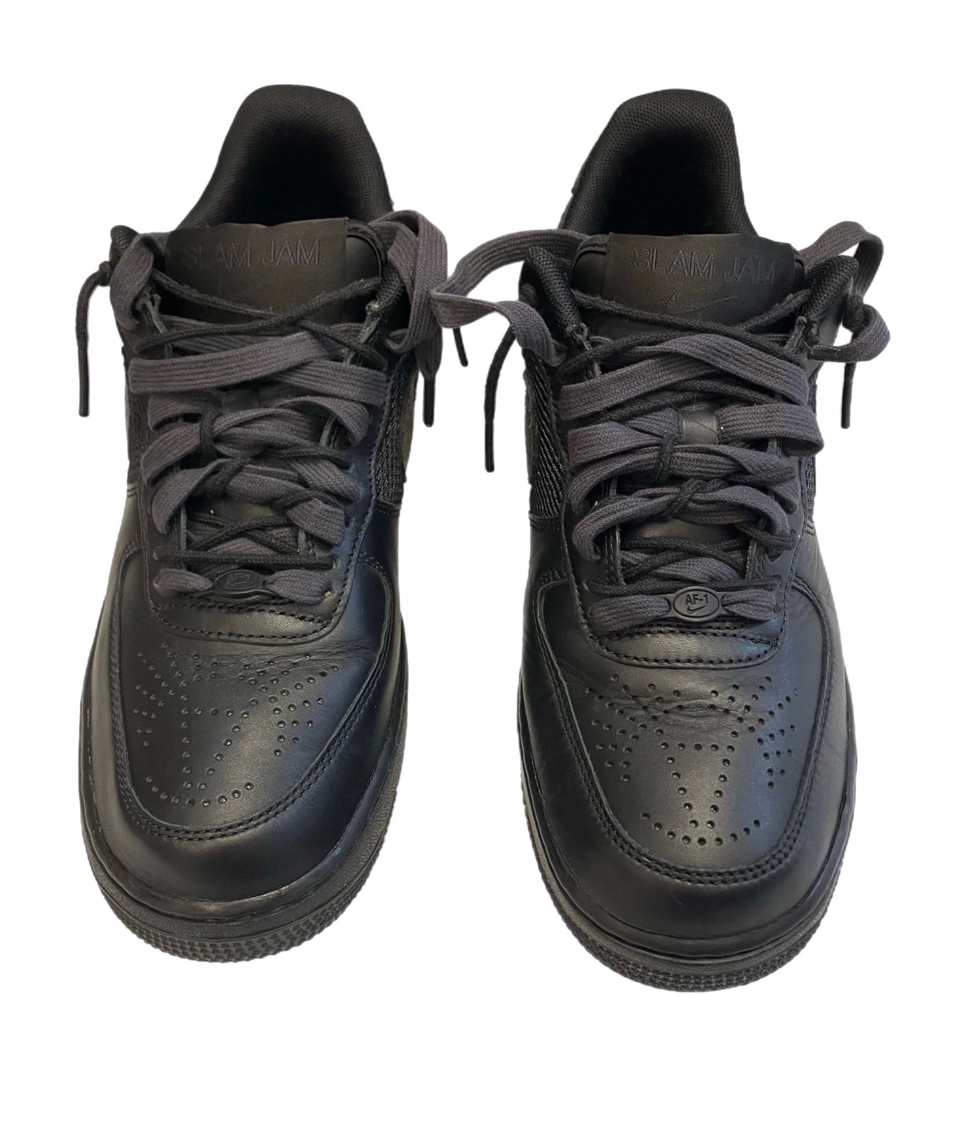 ナイキ NIKE Slam Jam × Nike Air Force 1 Low Black and Off Noir 