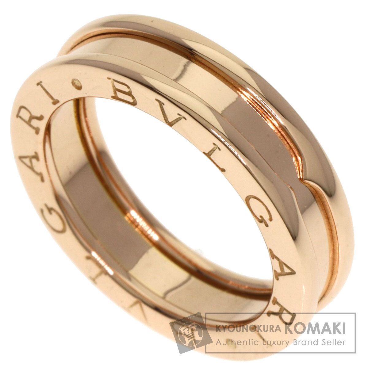 BVLGARI ブルガリ B-zero1 ビーゼロワン 1バンド XS 45 リング 指輪 K18PG レディース