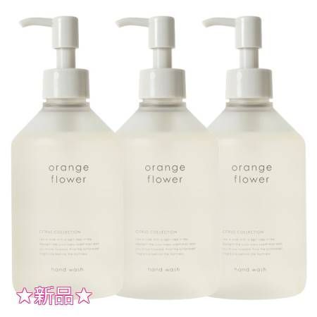 Tree of life 生活の木 オレンジフラワー ハンドウォッシュ 300ml 3個セット