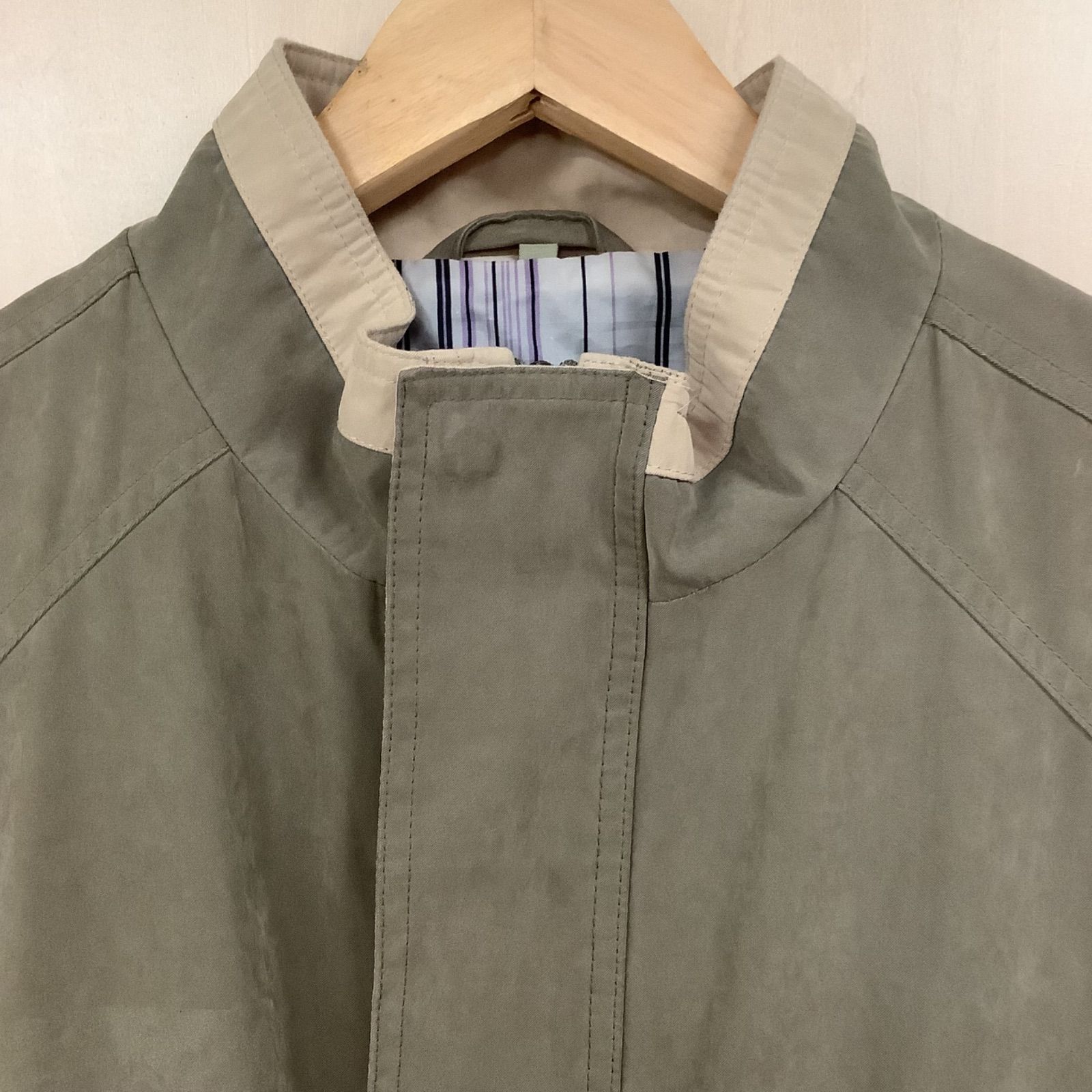 jyo様stammbaum ブルゾン　長袖　L-28 カーキ　ミリタリー　古着 中古・古着通販】yoshio kubo (ヨシオクボ) MA-1 ブルゾン