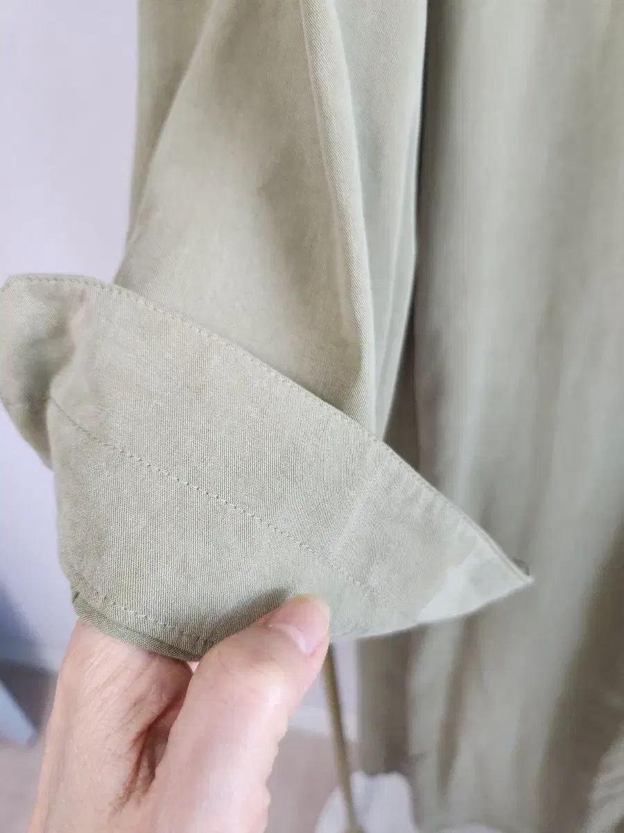 ハンサム The CASHMERE ロング シャツ ONE PIECE