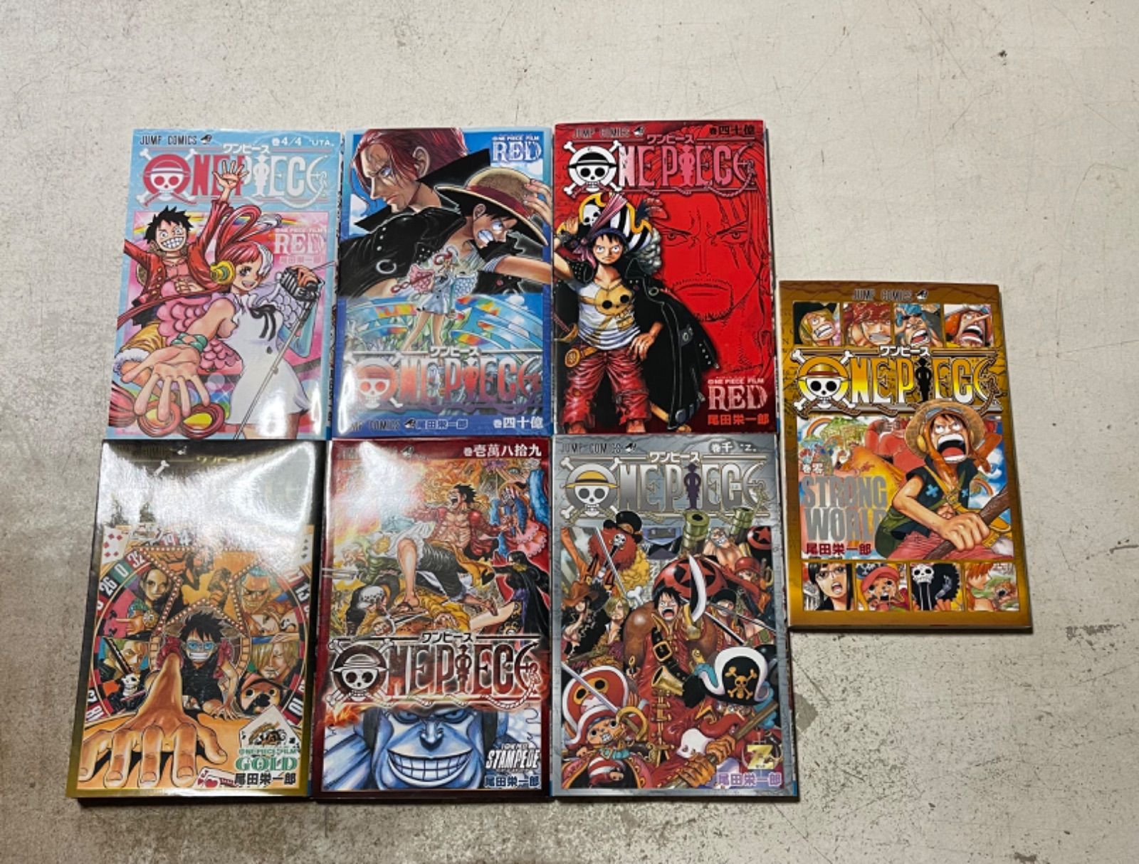 ONE PIECE ワンピース 最新巻全巻 1~107巻セット+おまけ付き！ 尾田