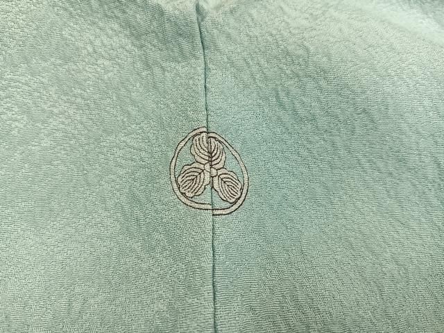 平和屋着物○無地絵羽訪問着 中国三大刺繍 汕頭刺繍 スワトウ刺繍 菱文