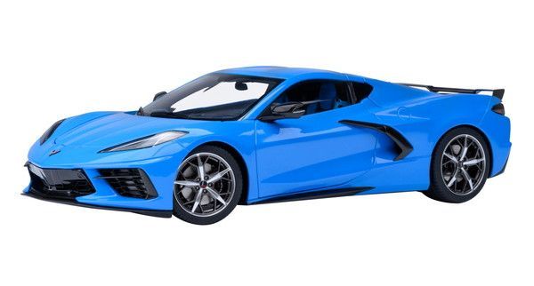 AUTOart 1|18 シボレー コルベット C8 スティングレイ Z51 ブルー 完成品ミニカー 71281 佐川急便