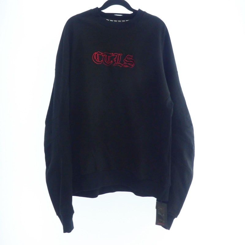【姫路東店】 中古 CVTVLIST | カタリスト スウェット USUAL CREW 240102RL02 2024S/S ブラック 【108】