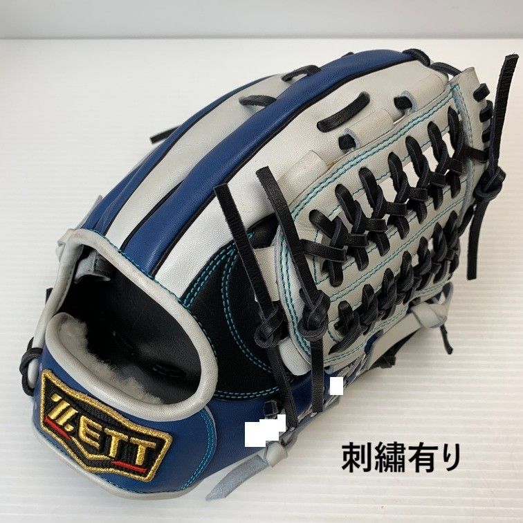 中古品 ゼット ZETT プロステイタス 軟式 オーダー 内野手用グローブ