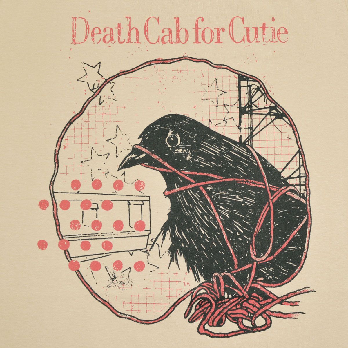 DEATH CAB FOR CUTIE デスキャブフォーキューティー String Theory Tシャツ