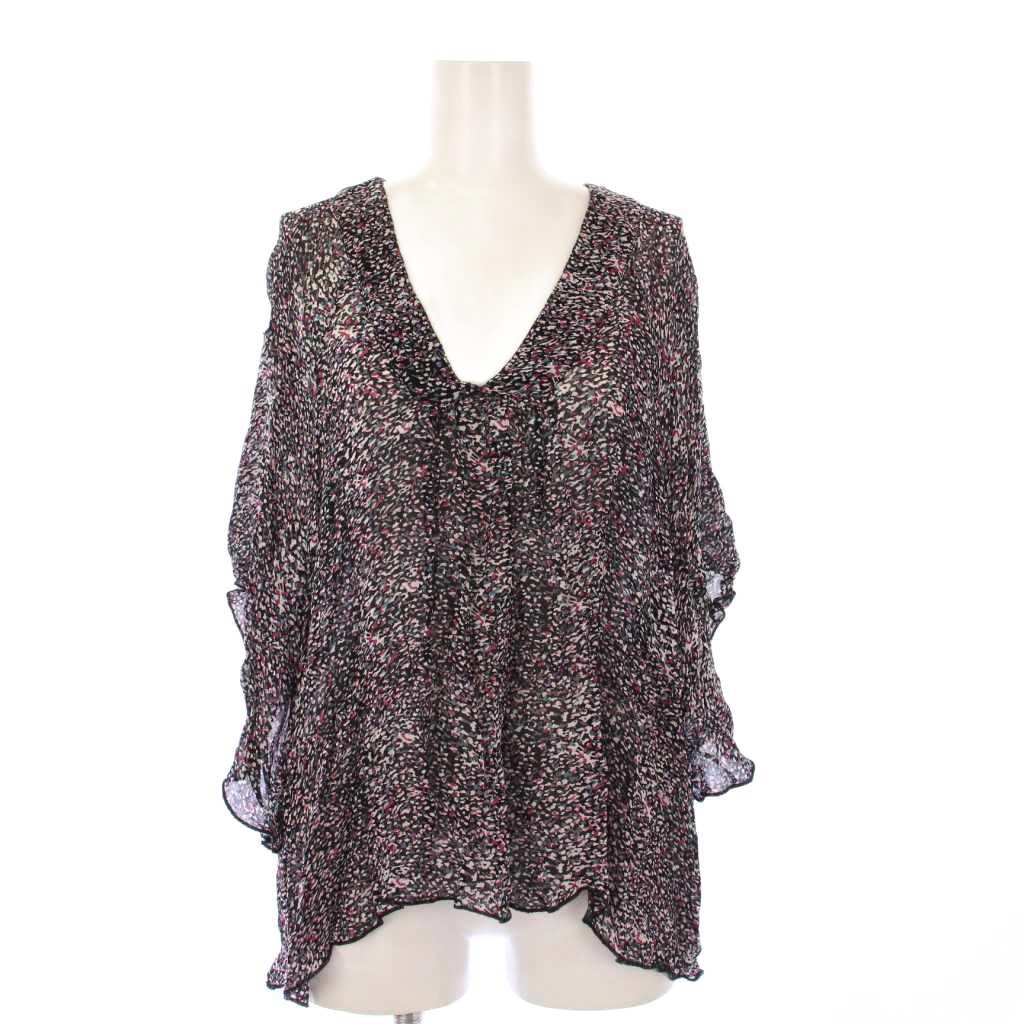 ソイル SOIL セットアップ ブラウス プルオーバー シアー ラップ  