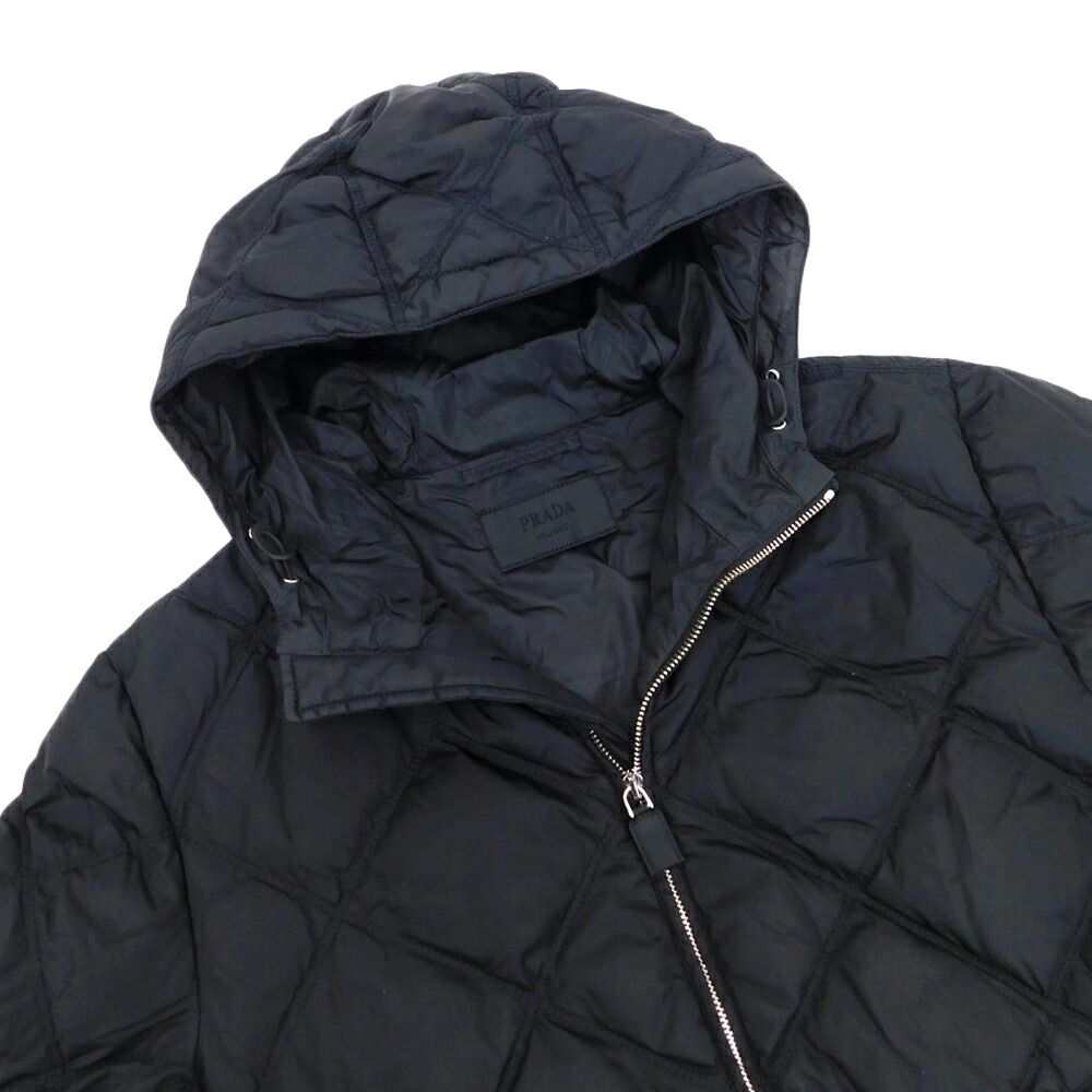 超美品 プラダ PRADA 2020年商品 三角ロゴ キルティング ダウン