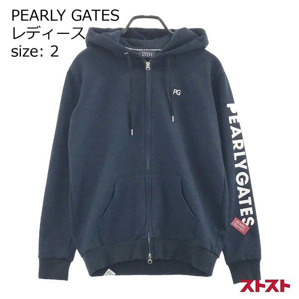 PEARLY GATES パーリーゲイツ 2021年モデル スウェット ジップパーカー 