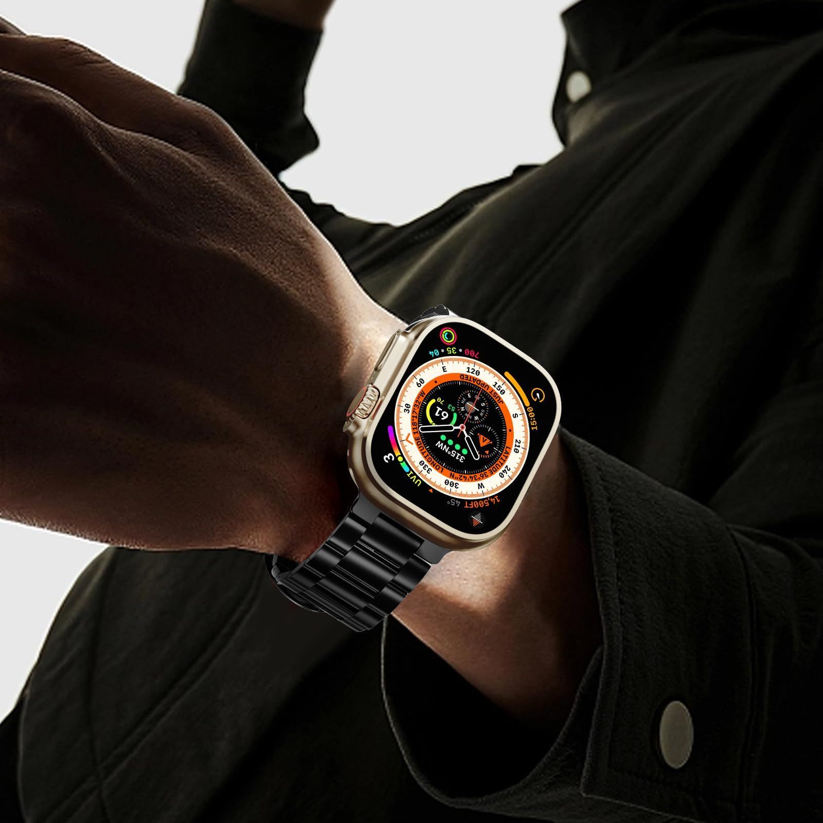 アップルウォッチ ケース ゴールデンコンセプト /キュービック