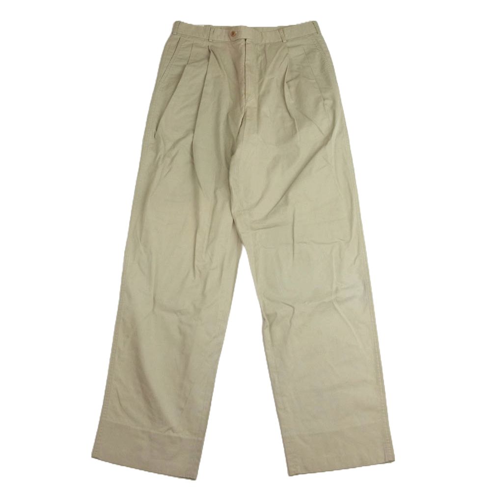 70s 80s USA製 BARRY BRICKEN 2タック チノスラックス バリーブリッケン BARRY BRICKEN USA製 SHIPS別注 2タックパンツ