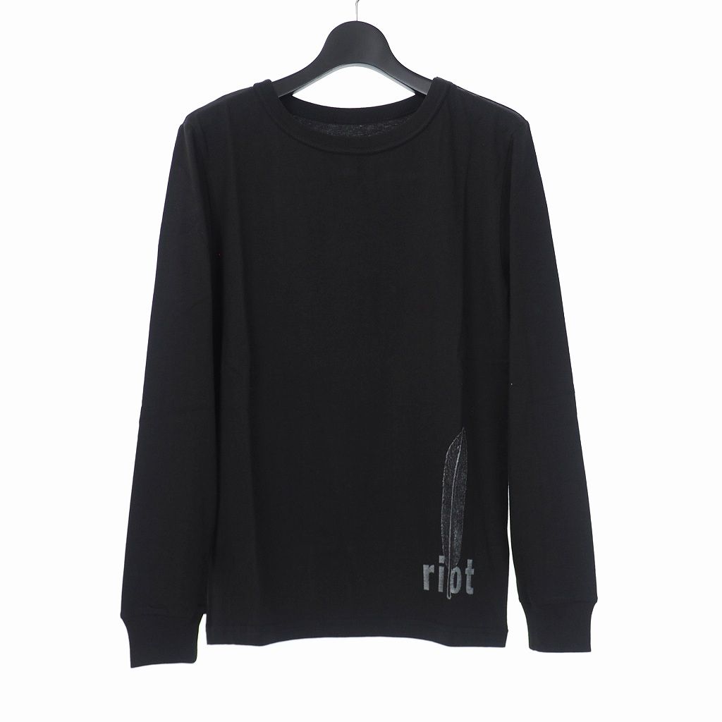 FACETASM シャツ 刺繍 長袖 ブラック L ファセッタズム FACETASM/ファセッタズム SKA SHIRT 刺繍ロングシャツ（シャツ