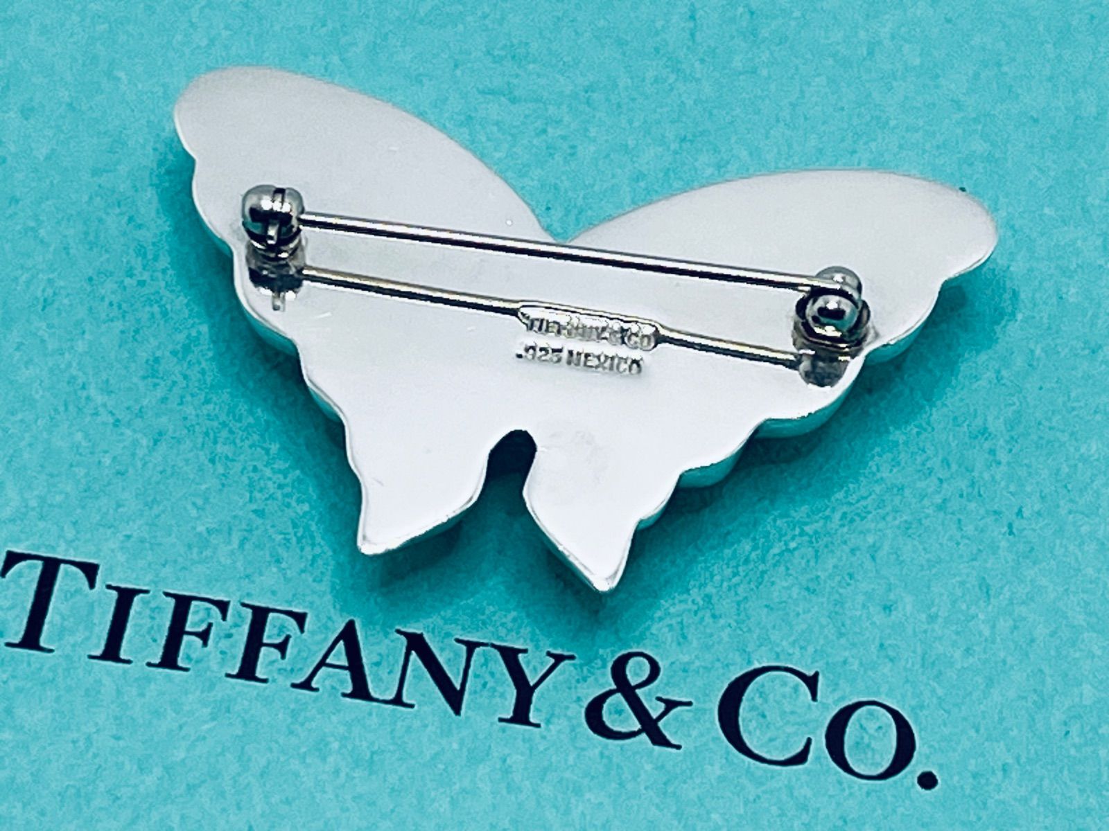 a106 Tiffany&Co. オールド ティファニー バタフライ ブローチ 蝶