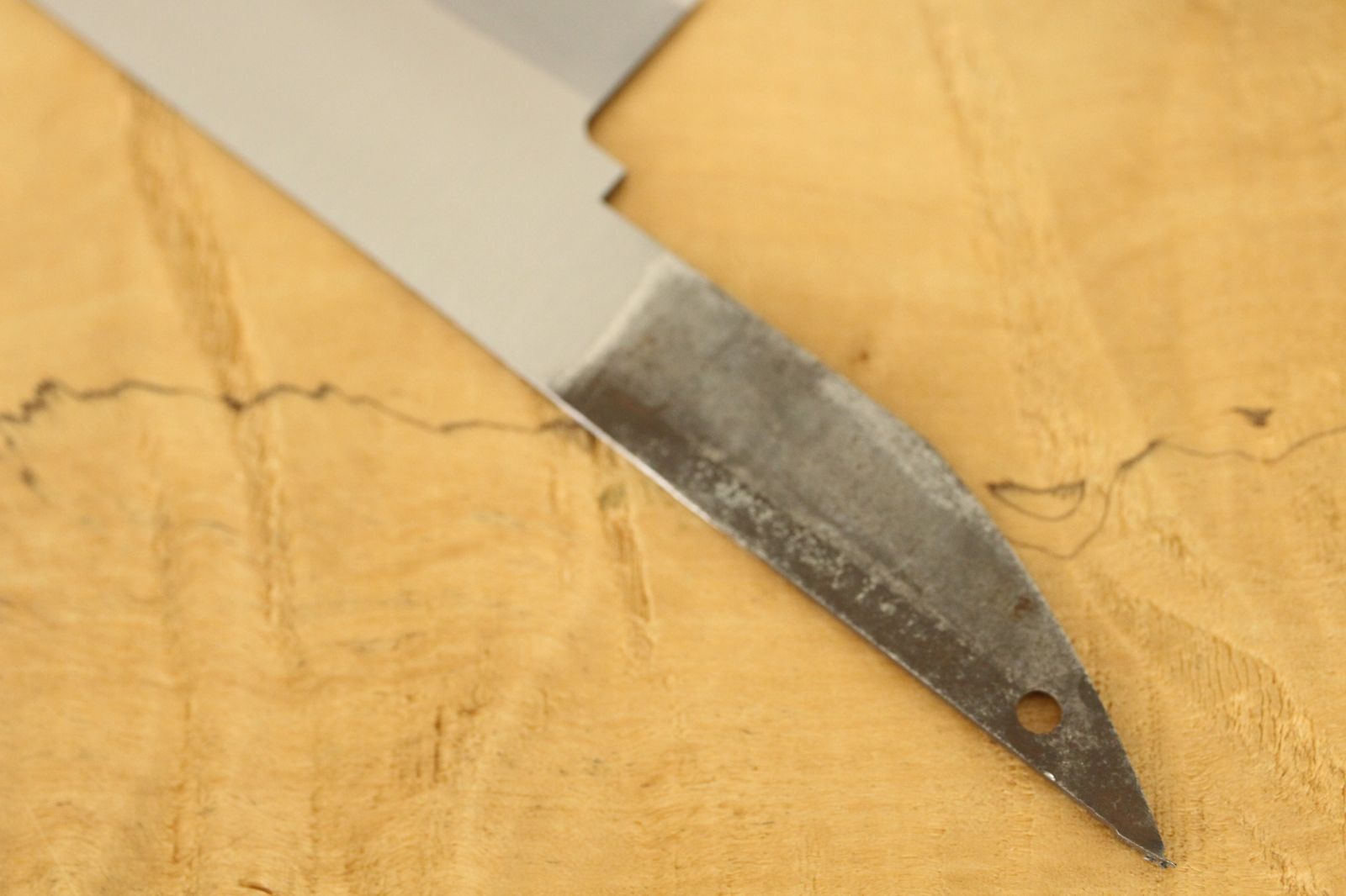  粉末ハイス鋼 ペティナイフ 150 mm DIY カスタムナイフブレード ハンドルなし ぺティナイフ 包丁 ナイフ