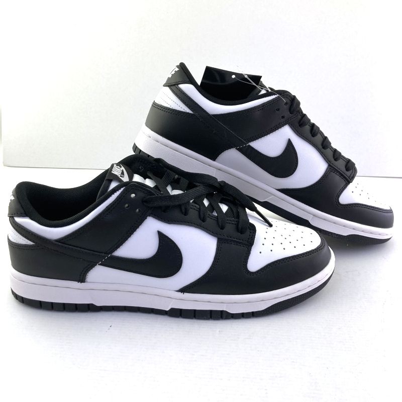 03w07747【箱/タグ付き美品】Nike Dunk Low Retro White/Black ナイキ ダンク ロー レトロ ホワイト/ブラック /パンダダンク 27.5cm メンズ スニーカー DD1391-100 - メルカリ