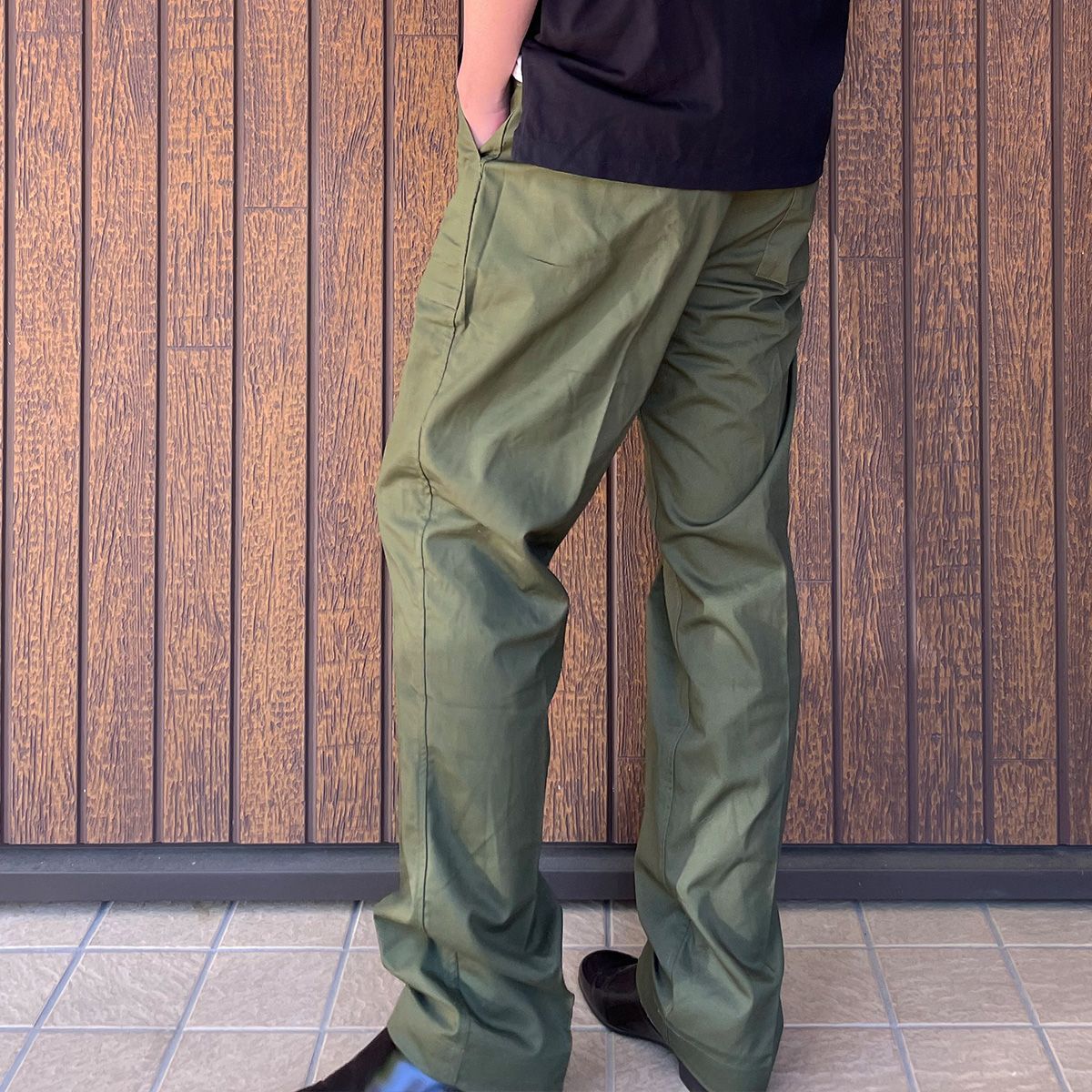 W75-股下79cm！イギリス軍 ベイカーパンツ ライトウェイト ファティーグ W75-股下79cm！イギリス軍 ベイカーパンツ ライトウェイト
