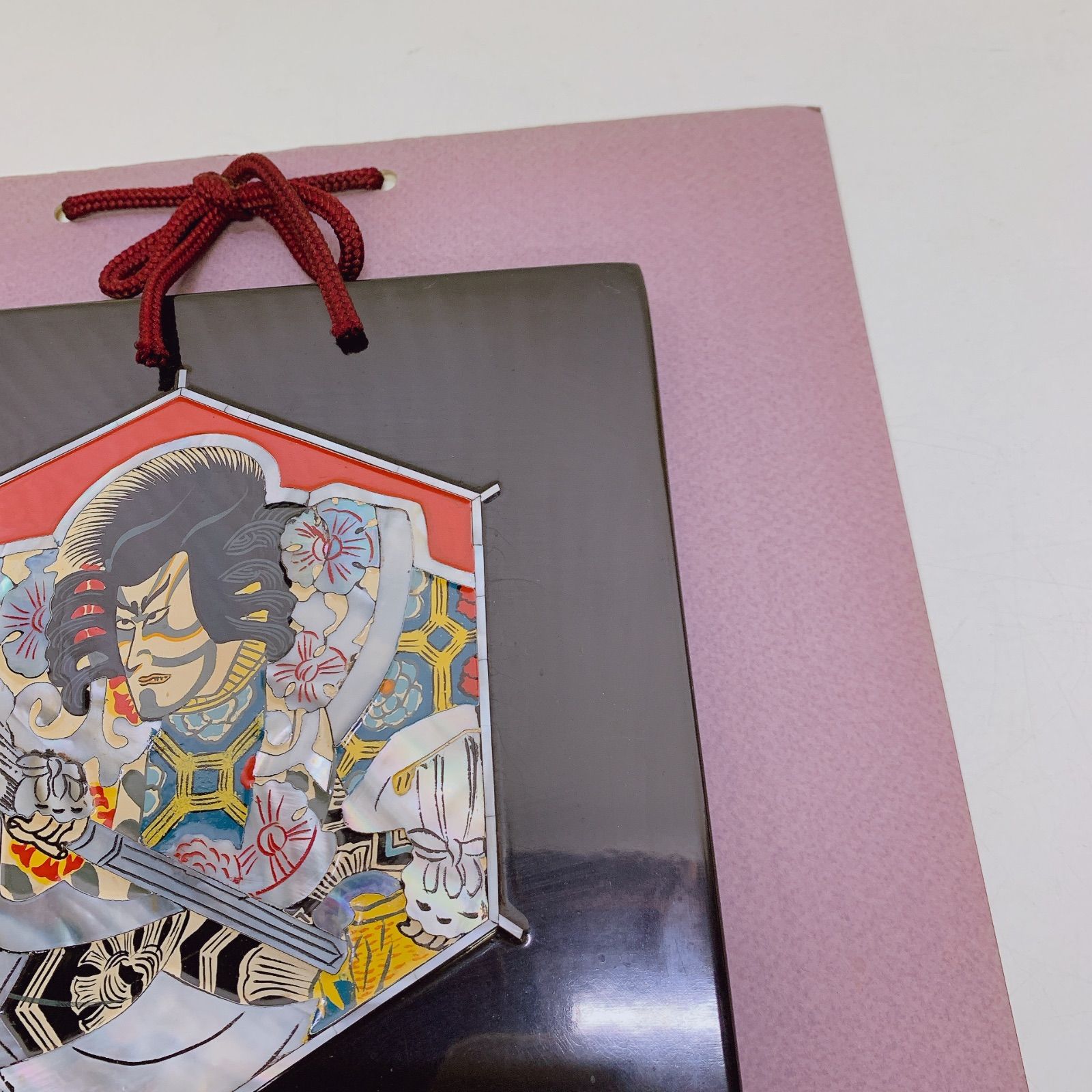 螺鈿細工 貝細工 歌舞伎 壁掛け らでん美術工芸品 伝統工芸
