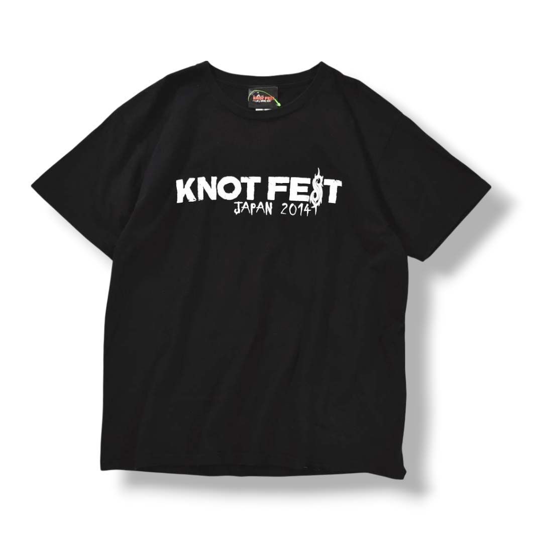 ノットフェス　2014 Tシャツ KNOTFEST JAPAN 2014 ノットフェス Tシャツ メタル バンド