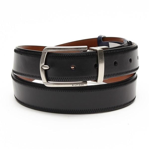 メンズベルト 人気ブランド トミーヒルフィガーTOMMY HILFIGER 32mm リバーシブル ビジネス カジュアル USA直輸入 11TL02X188 送料無料