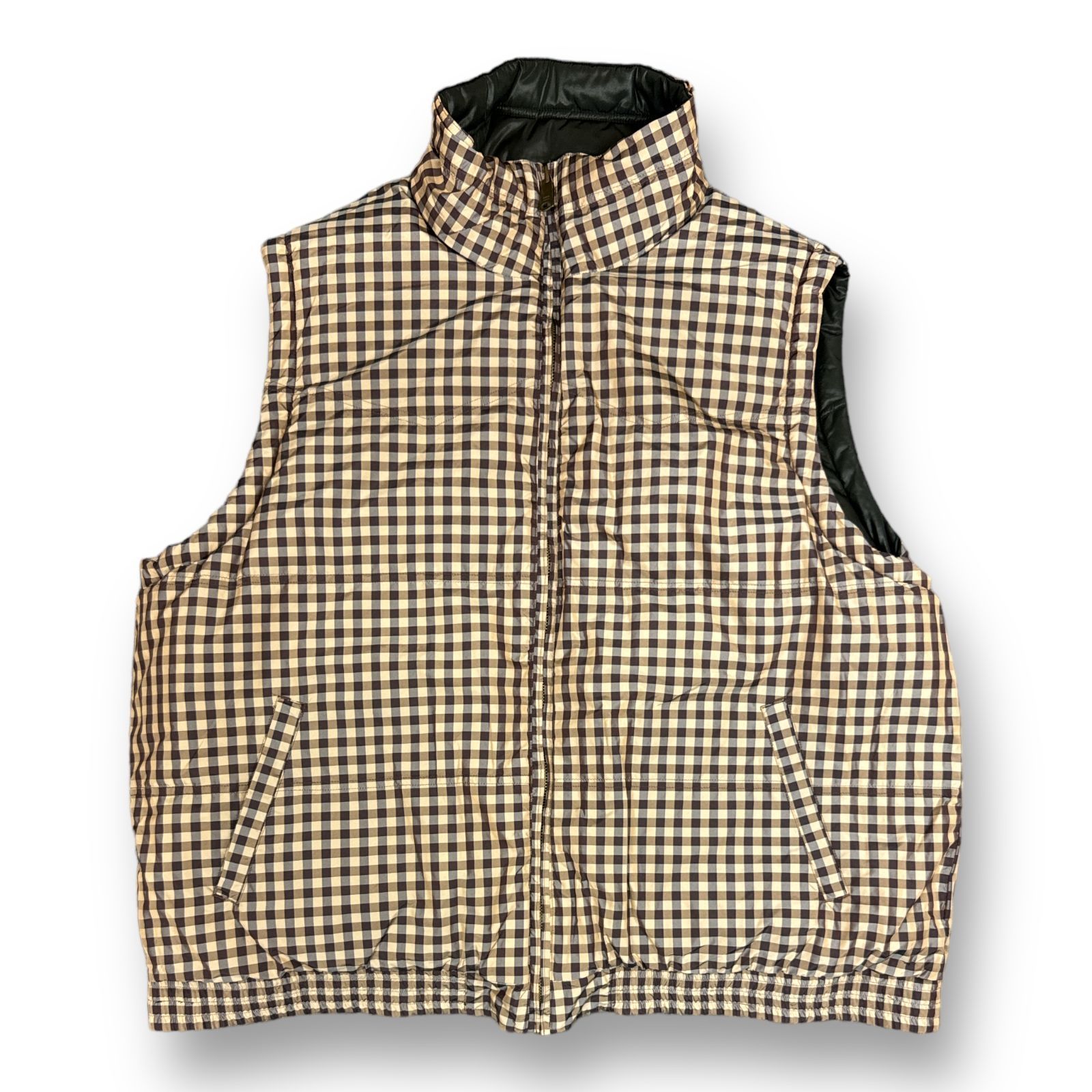 定価60500円 未使用品 DAIRIKU 23SS Reversible Check Nylon 定価60500円 未使用品 DAIRIKU 23SS Reversible Check Nylon