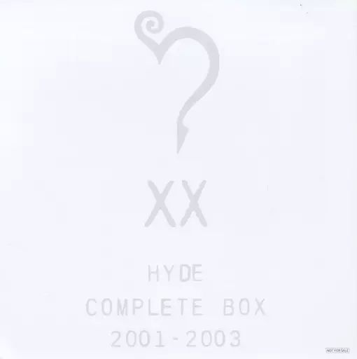 中古】紙製品 HYDE メガジャケ 「CD HYDE COMPLETE BOX 2001-2003
