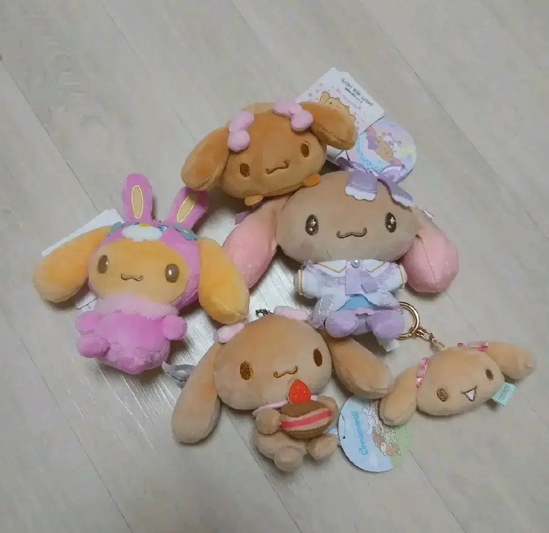 シナモロール　モカ　キーホルダー サンリオ ニコぬいキーホルダー シナモロール&モカ ぬいぐるみ