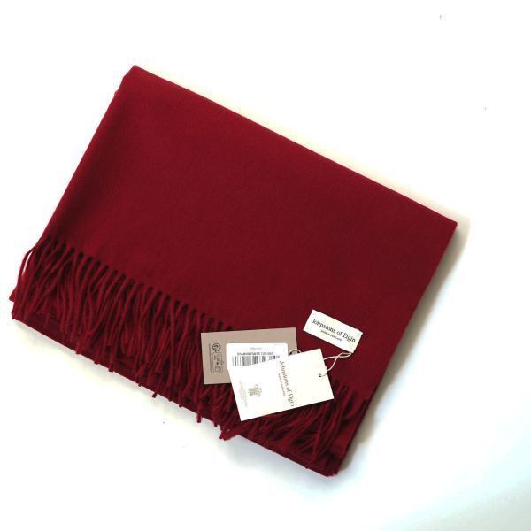 お値下げしました。未使用　JOHNSTONS 大判ストール 最大46%☆10/22限定 日本正規品 ジョンストンズ オブ エルガン