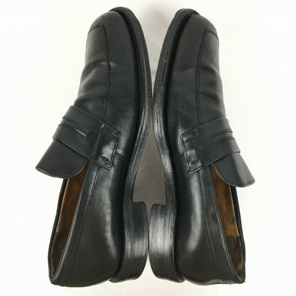 試着交換OK！CHEANEY/チーニー　Vintage タグ　size8　26.5程度　ローファー/ビジネスシューズ〈黒/BLACK/ブラック〉Vintage〕/men's 菅NO.WZA-427 試着交換OK！CHEANEY/チーニー Vintage タグ size8 26.5程度 コイン