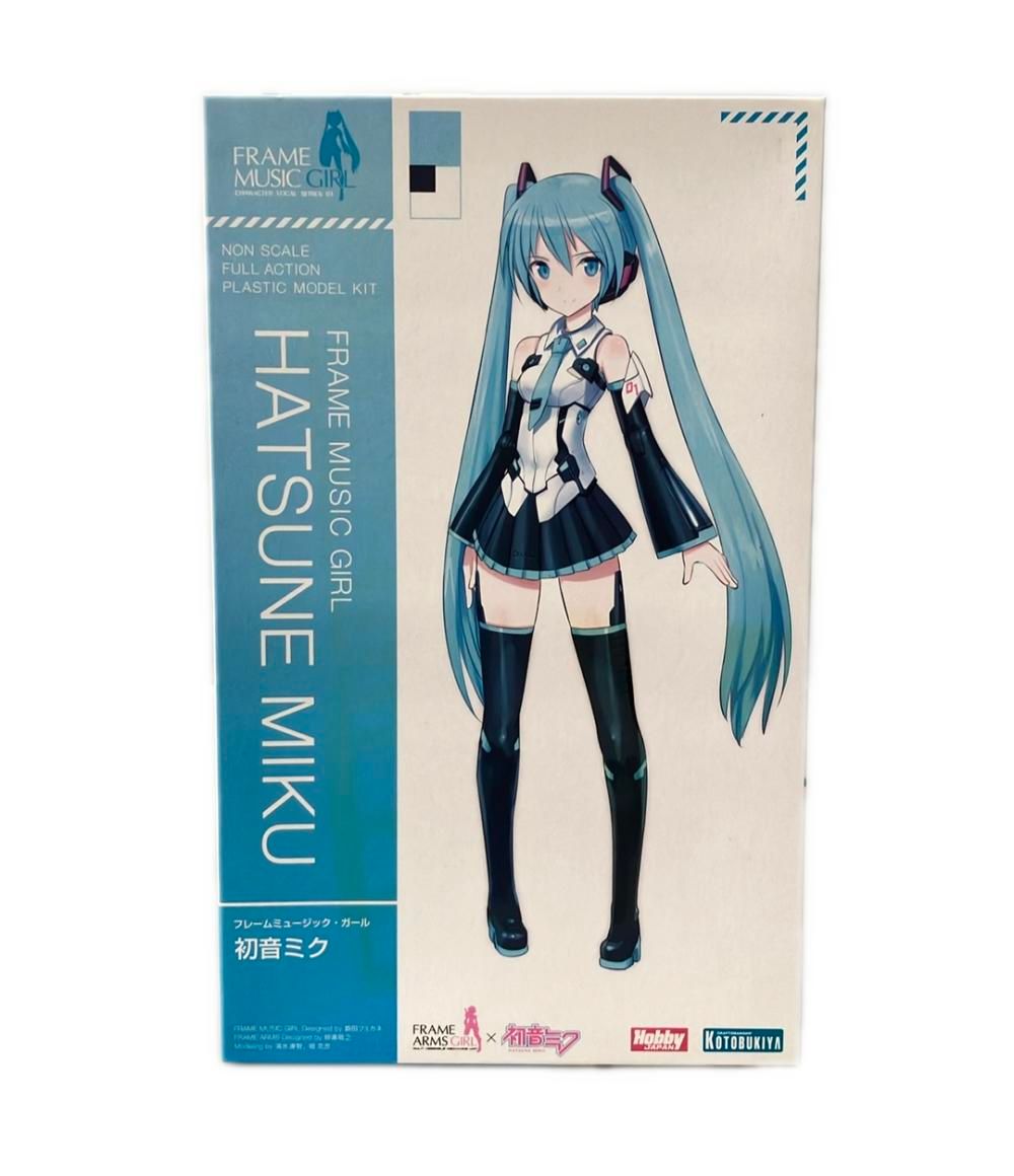 KOTOBUKIYA コトブキヤ/FRAME MUSIC GIRL/初音ミク/FG059/ホビー用品/ABランク/42【中古】 Kotobukiya FG059 Frame Music Girl Hatsune Miku Model Kit