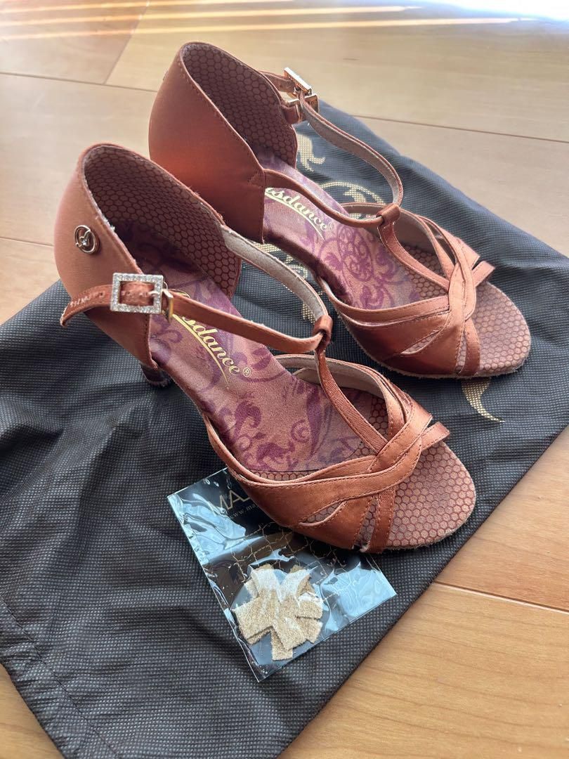 新品未使用 Ads 社交ダンス用ラテンシューズ 7.5cmヒール - メルカリ