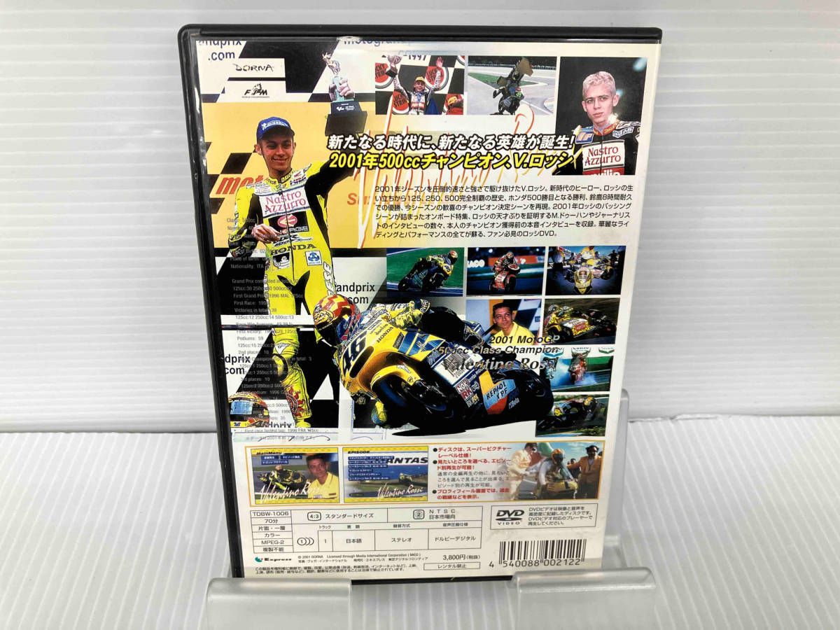 DVD Moto GP 2001 Champion DVD バレンティｰノ･ロッシ