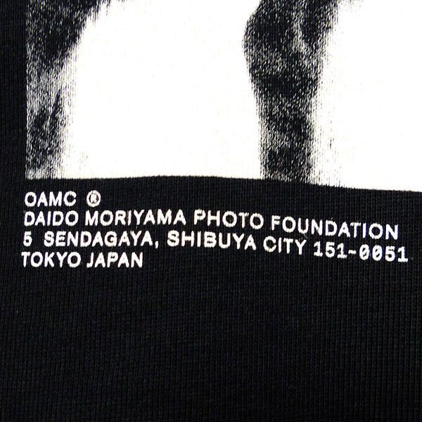 【新品】OAMC　ｘ　森山大道　フォト　Tシャツ　ブラック　Ｍ