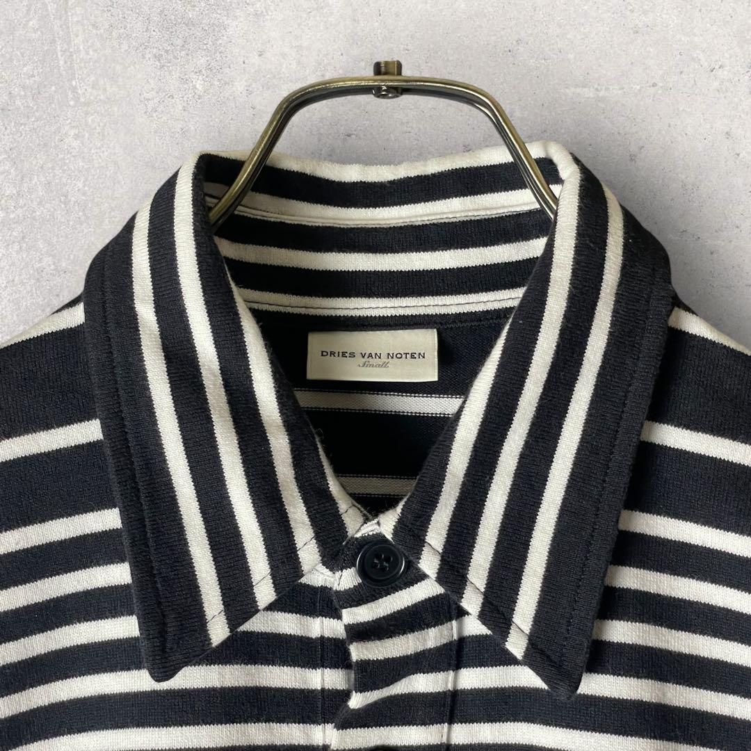 トップス DRIES VAN NOTEN Regular Border PoloShirt DRIES VAN NOTEN Regular Border PoloShirt - メルカリ
