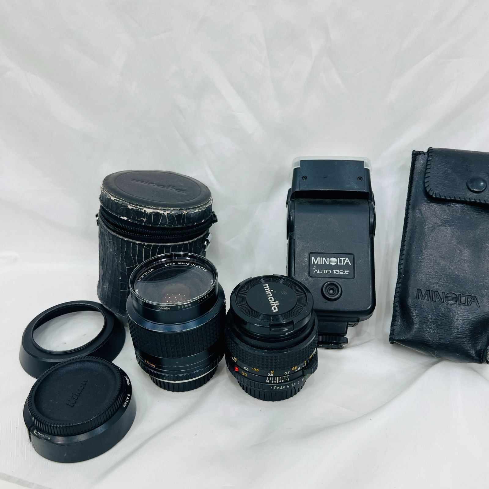 A【ジャンク】MINOLTA ミノルタ セール カメラ レンズ ライト その他