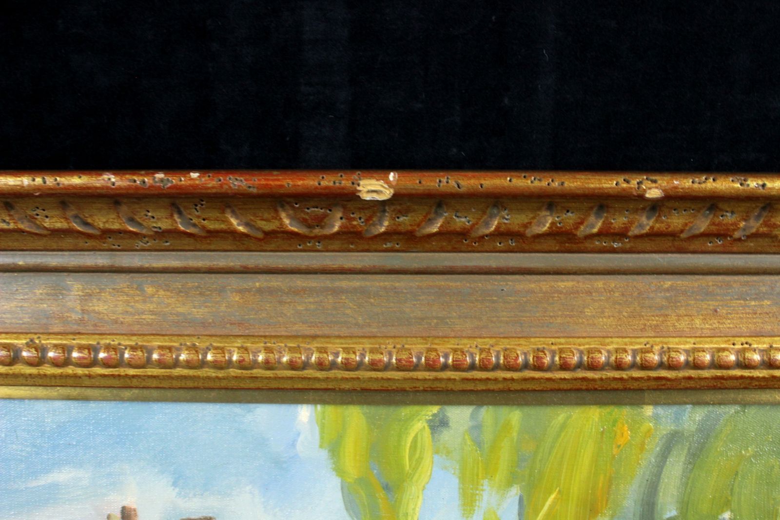 油彩画 バラの花瓶 S. NAKAYAMA レア 花の油彩画 油彩画 バラの花瓶 S